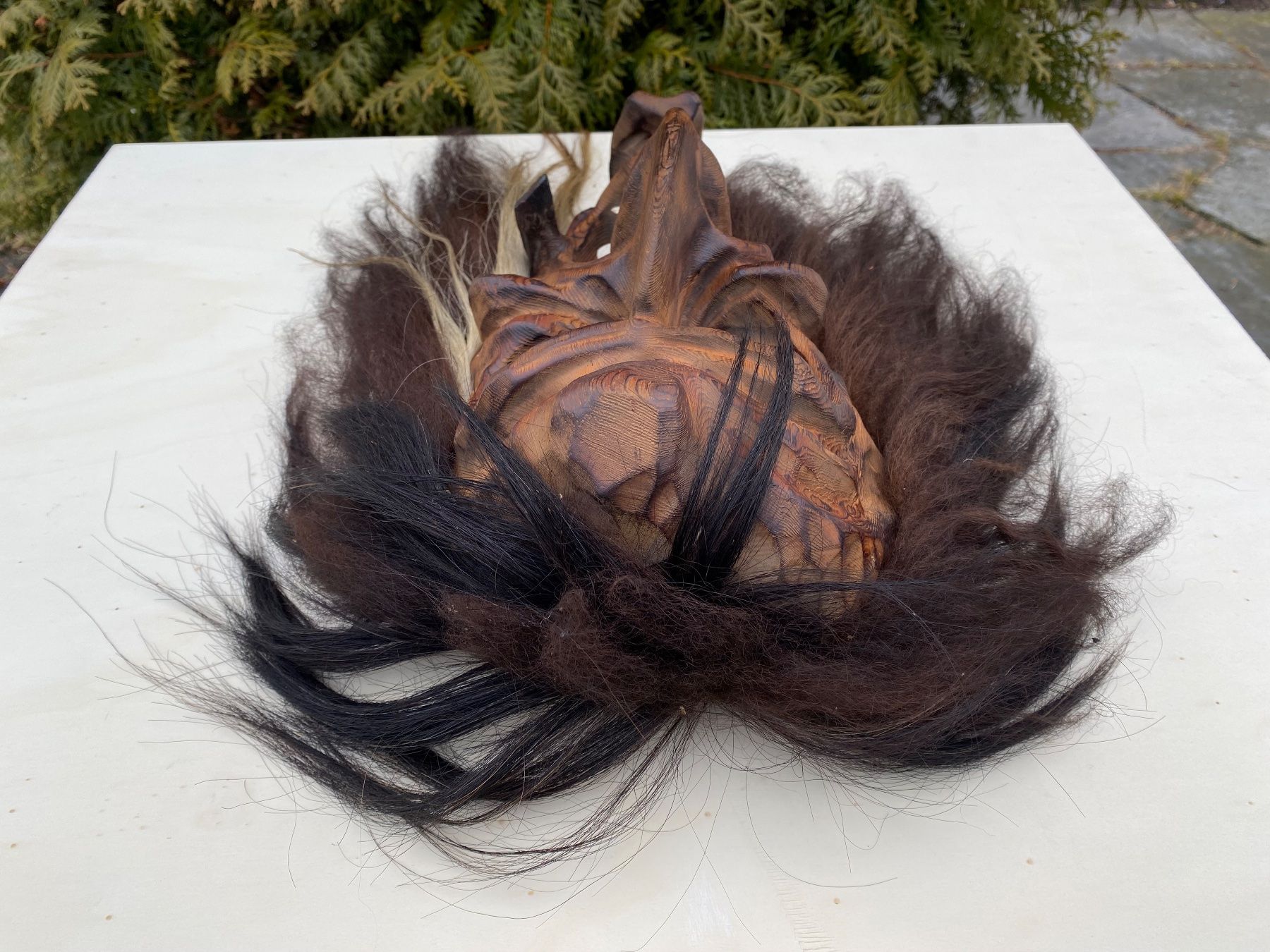 Altro in Antiquarato & Arte: sehr schöne alte Walliser Holzmaske – Usato da Feldbach venduto da Olive1 7