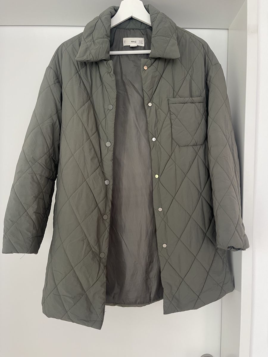 Mango Giacche: Mango Steppjacke Khaki – Usato da Bremgarten AG venduto da arl_8nbf