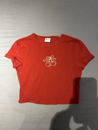 Bersha rotes Crop Top
