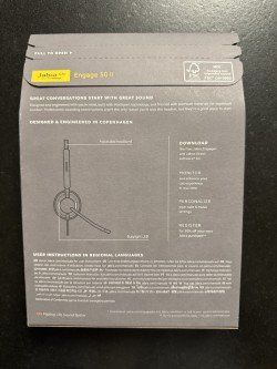 Jabra Kopfhörer: Jabra ENGAGE 50 ll – Neu und originalverpackt aus Berneck von Koenner.J 2