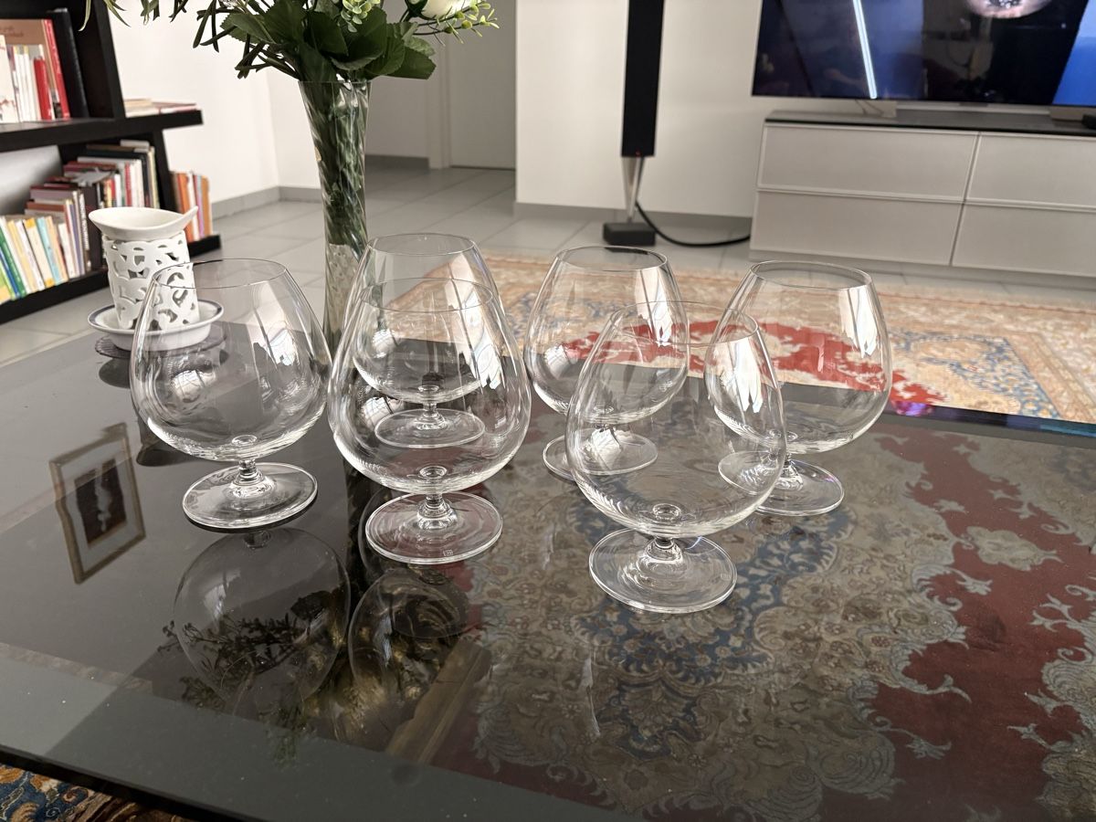 Bicchieri: RIEDEL 6 Cognacgläser Kristall  – Usato da Bellinzona venduto da ModaLugano 6