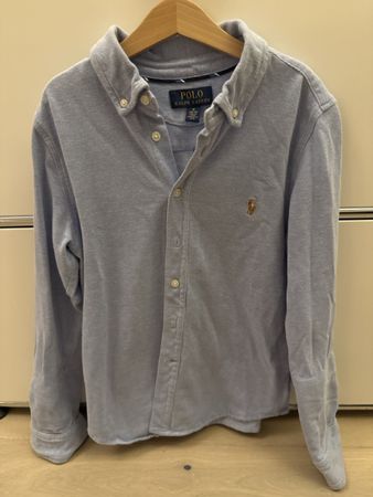 Polo Ralph Lauren Hemd hellblau Grösse M 10-12 Jahre