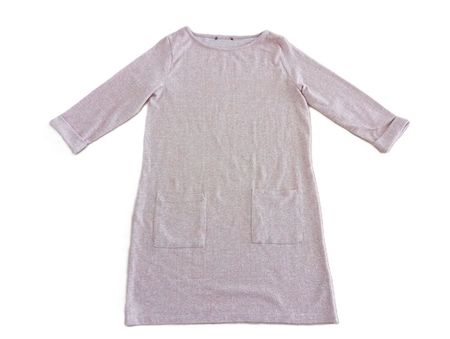 Strickkleid Gr S rosa