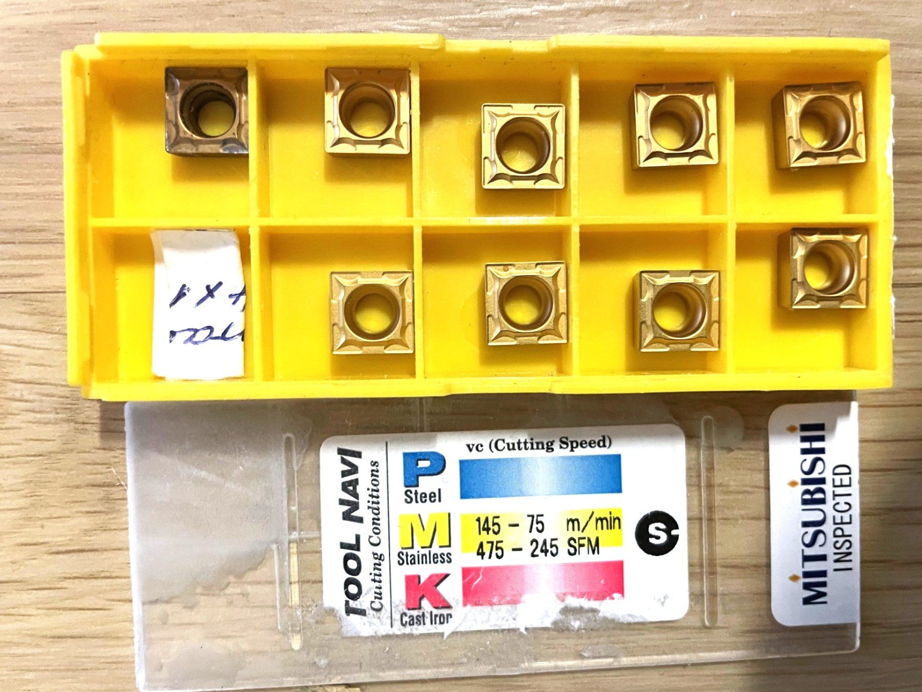 Tutti gli attrezzi: HARTMETALLPLATTEN QUADRATISCE FORM – Nuovo e nell'imballaggio originale da schaffhausen venduto da gka_96cv