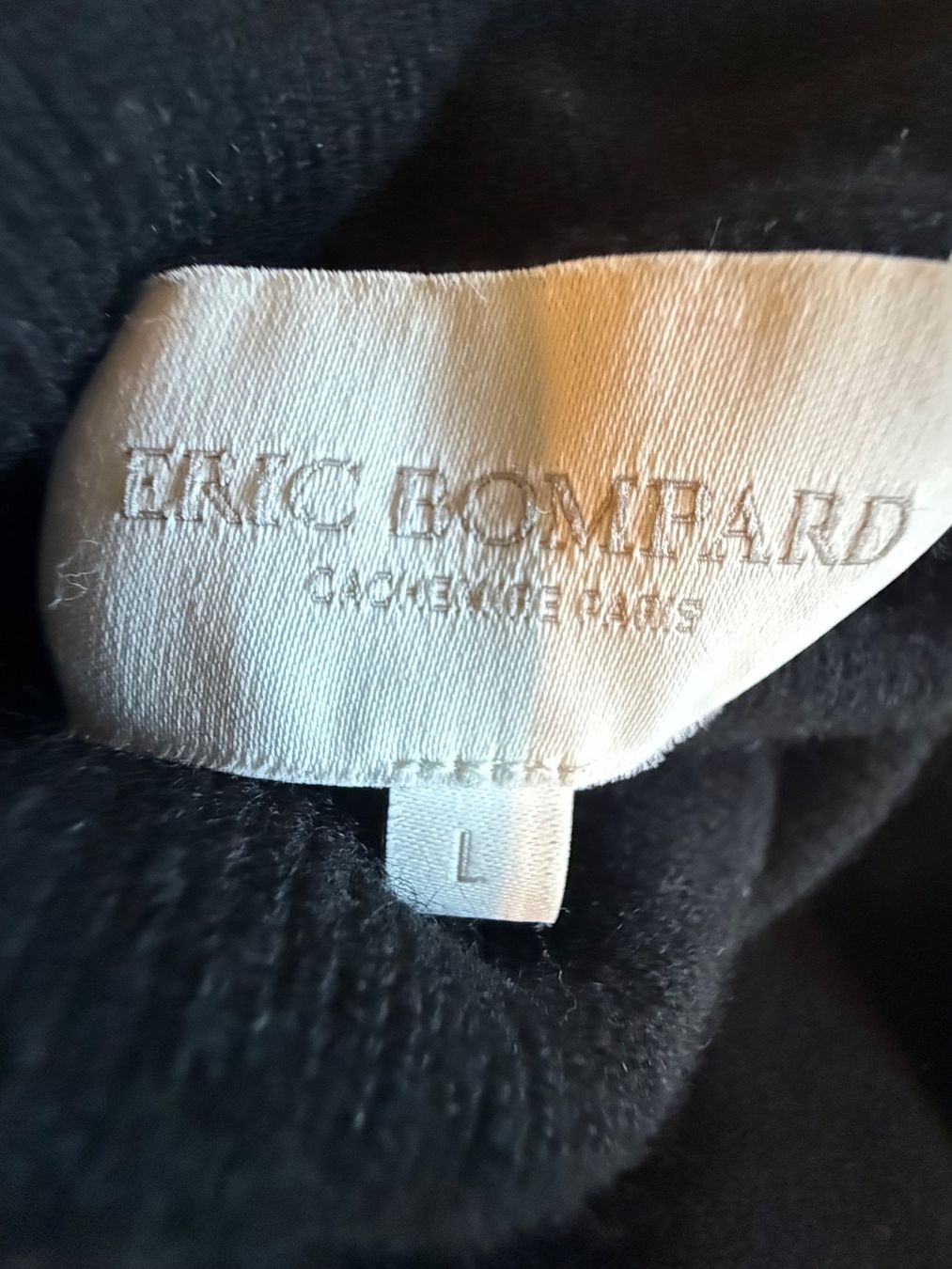 Pullover & Sweatshirts: Pull cachemire noir Eric Bompard – Gebraucht aus LA RIPPE von vivipog 1