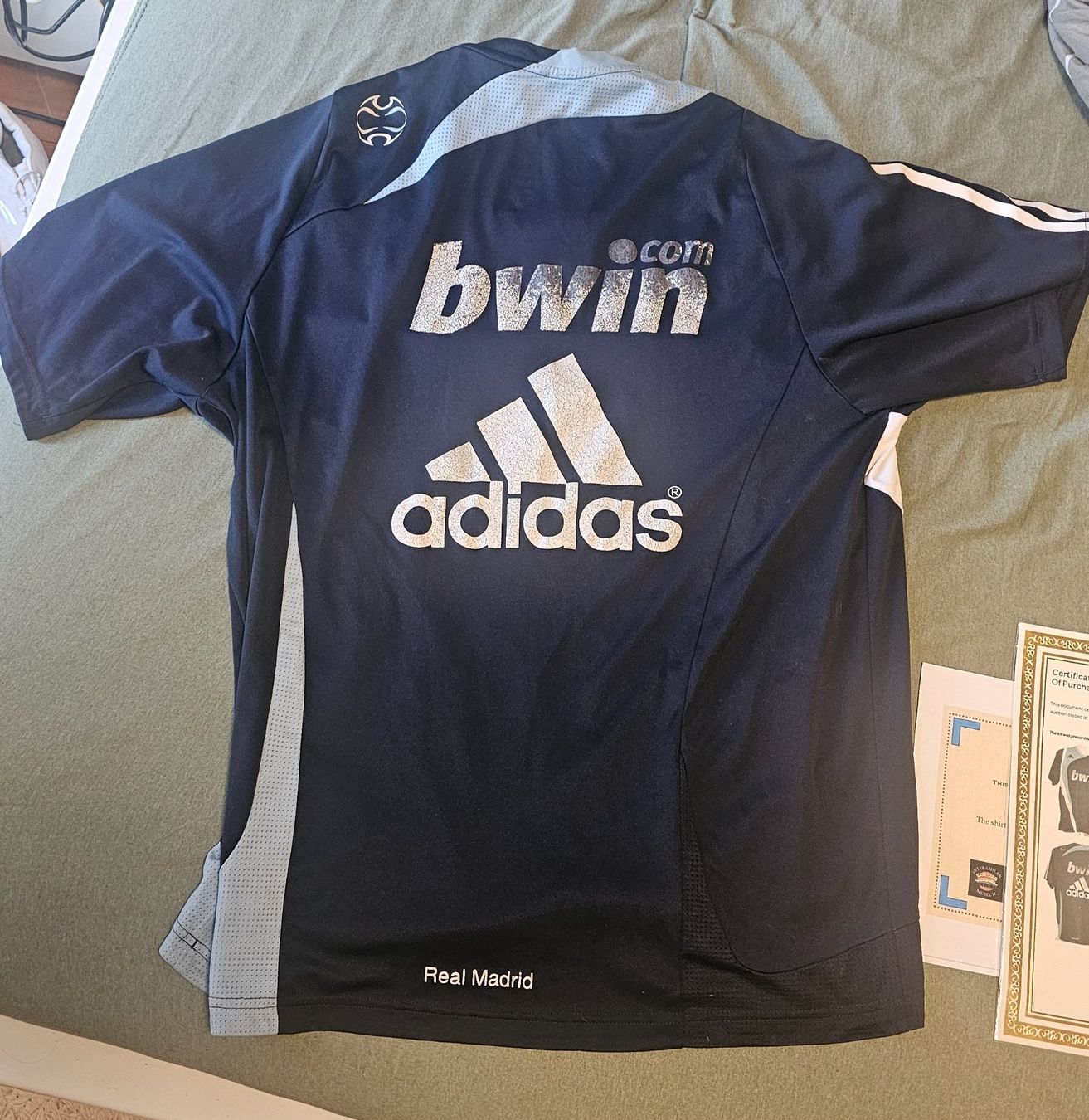 Real Madrid Canottiere & Pantaloni: Real Madrid Training worn Marcelo – Usato da St-Prex venduto da sebgav 6
