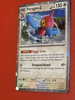 Pokémon Karte Porygon-Z 144/182 holo guter Zustand