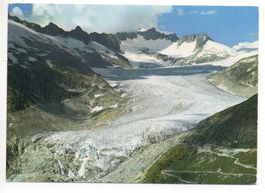 FURKAPASS Belvedère mit Rhonegletscher - Stempel Hotel