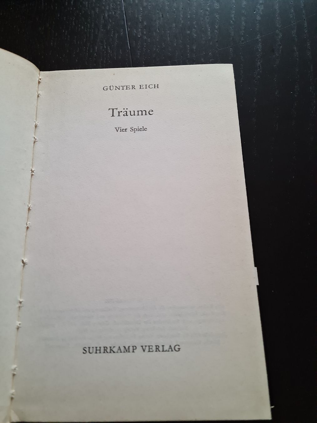 Libri: Träume – Usato da Erstfeld venduto da Mario_boe0 1
