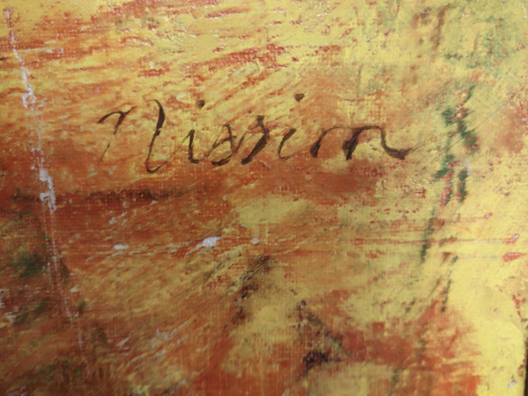 Dipinti: HUILE SIGNÉE NISSIM – Usato da Genève venduto da Qanil77 4
