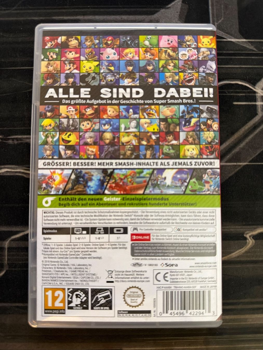 Nintendo Jeux: Nintendo Switch Super Smash Bros Ultimate Spiel – D'occasion à Arbon par Flo85411 1