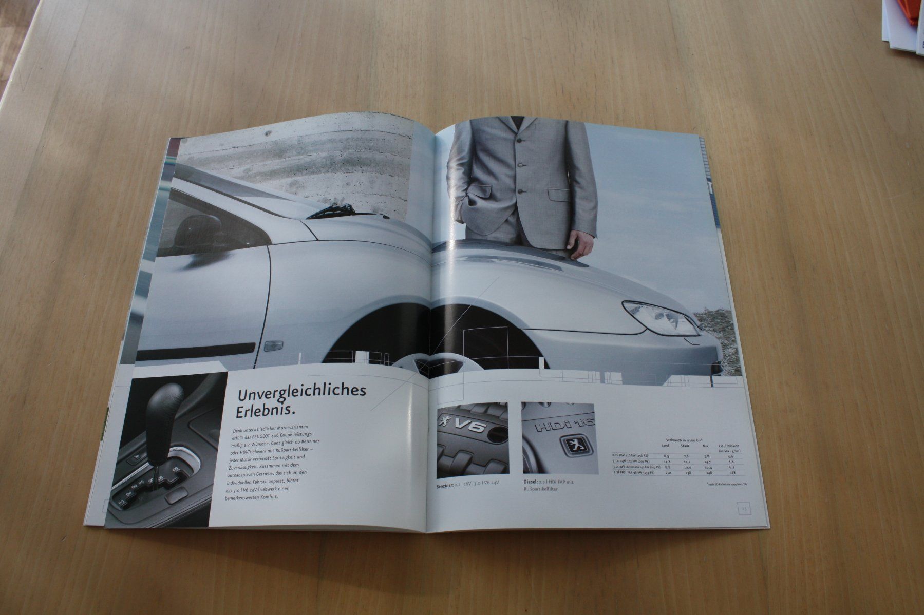 Peugeot Documenti: Peugeot 406 Coupe - Original Prospekt - 6/2003 – Usato da Wikon venduto da erwin400 6