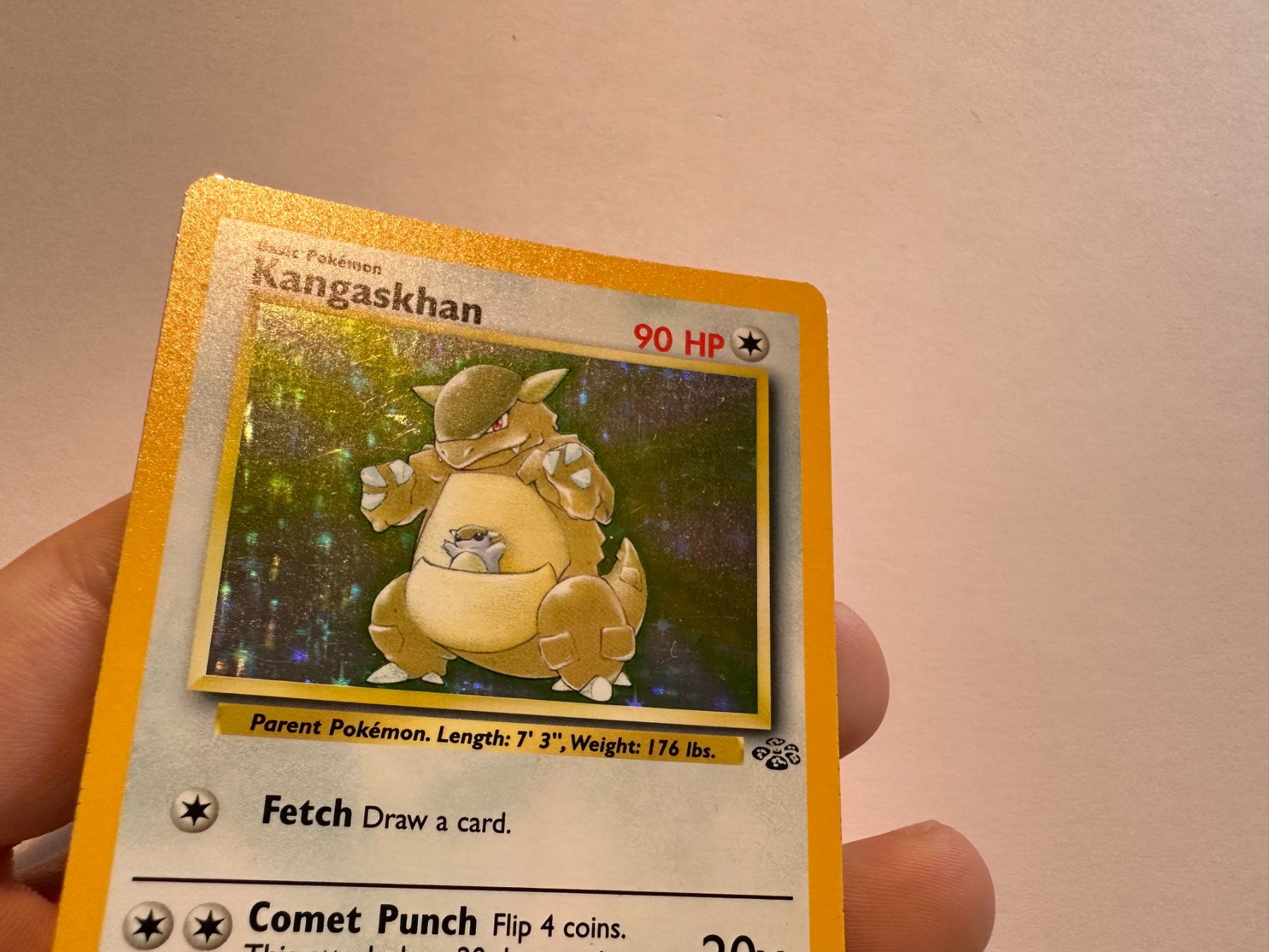 Pokémon Carte collezionabili: Kangaskhan holo Jungle EN – Usato da Hagendorn venduto da Pokecollectorch 4
