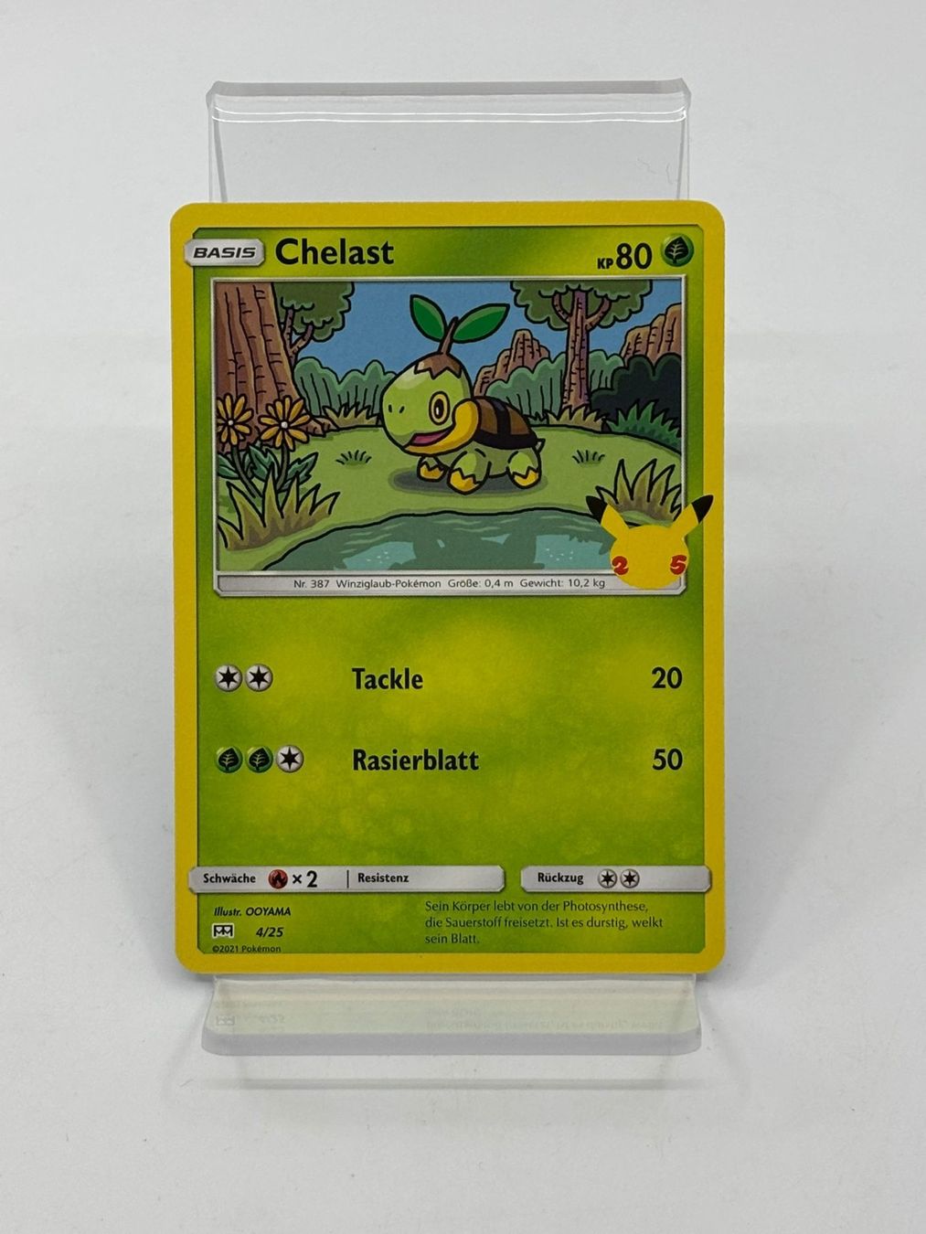 Pokémon Carte collezionabili: Pokemon Chelast 4/25 – Usato da Herisau venduto da Pokemon2026
