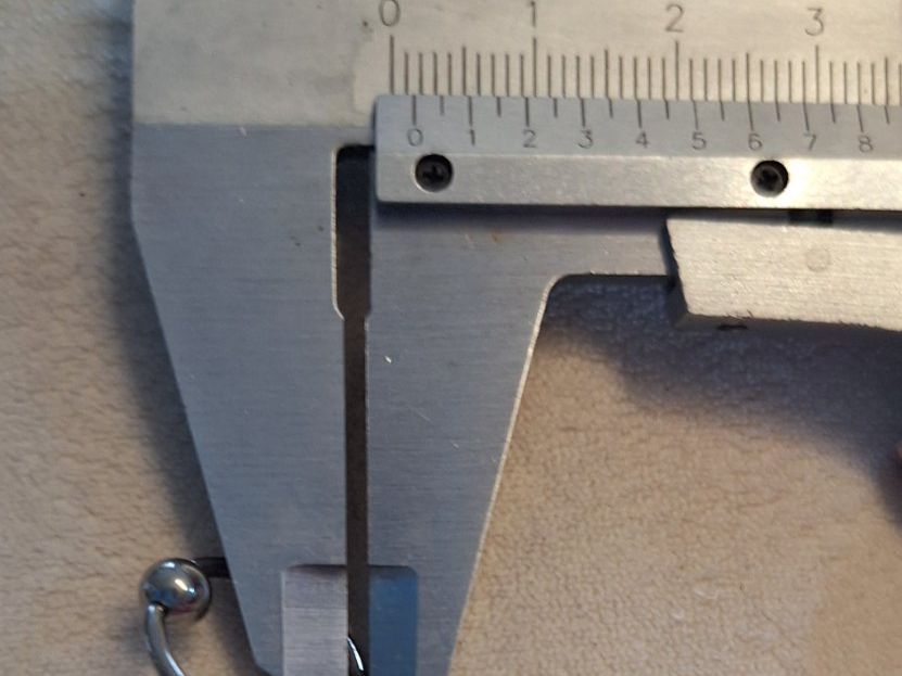 Bijoux piercing: Piercing mit kugel 1.6mm – D'occasion à Wetzikon ZH par NaWetzi 1