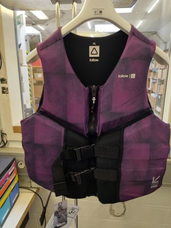 Follow - Order Womens ISO N50 SUP Jacket Pflaume XL - 14