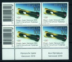 2009, Olympische Spiele Vancouver, Viererblöcke, Nr.1333 **
