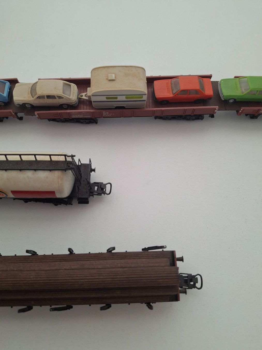 Märklin Modelleisenbahnen: Set mit 3 grossen Märklin H0 Containerwagen – Gebraucht aus Dietikon von Hwengi 2