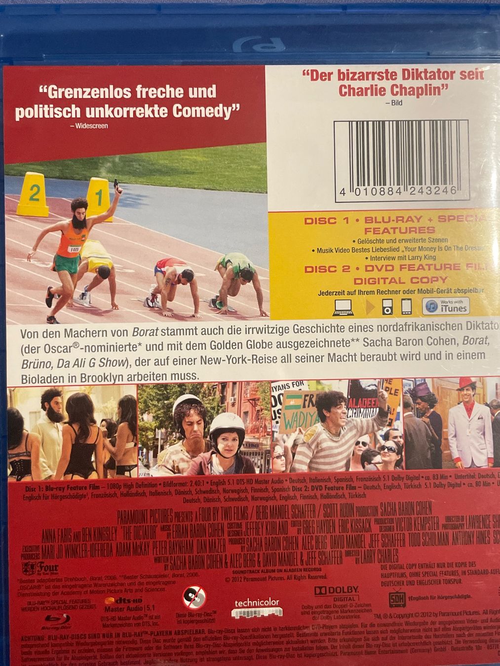 Tous les DVDs: Der Diktator  (2012) – D'occasion à Waldenburg par Gonzo8 1