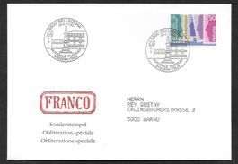 Sonderbrief S. 1399 Bilaterale Bellinzona 28.6.-1.7.1990
