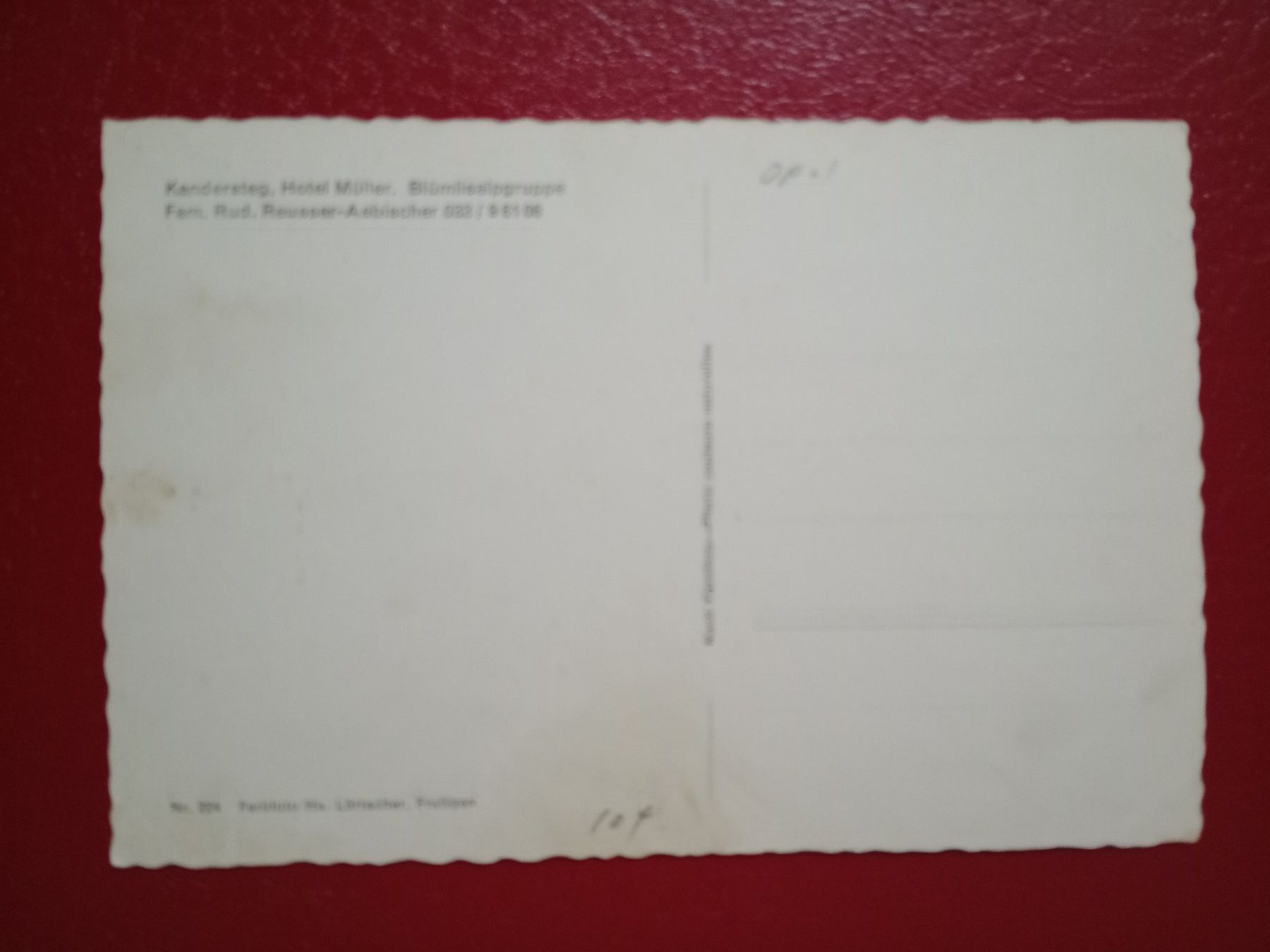 Cartoline postali: Kandersteg Bern Hotel Müller alte Autos – Usato da Küttigen venduto da Melisch1000 1