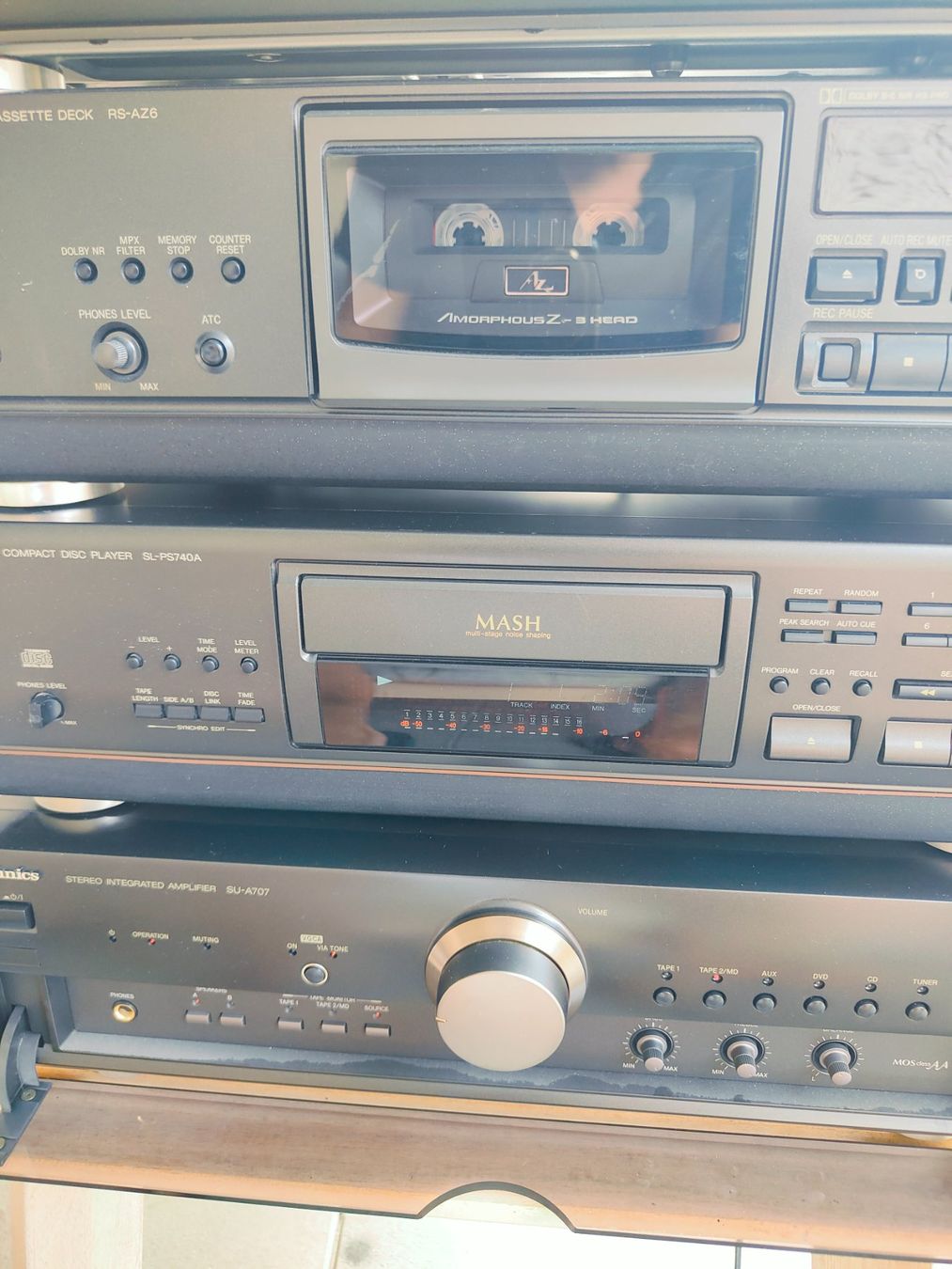 Technics Amplificatori: Technics Anlage voll funktioniert – Usato da Zell LU venduto da Darwin-wroc 1