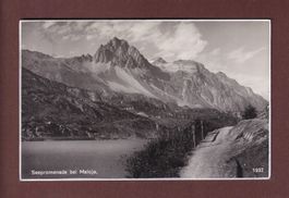 Seepromenade bei MALOJA - 1933