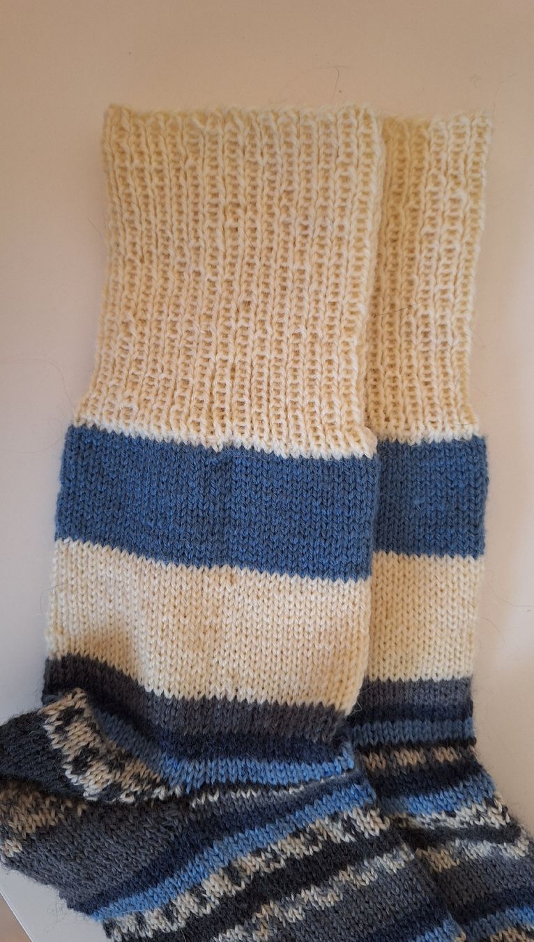 Socken: Warme Wollsocken, Handgestrickt, Grösse 41 – Neu (gemäss Beschreibung) aus Lützelflüh-Goldb von bli_f2v9 3