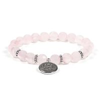 Armband „Rosenquarz“