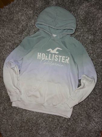 Hollister Hoodie Size L Ombre Gradient