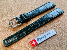 Tolles 14mm Marken Uhrenband, Uhrenarmband Leder, swiss