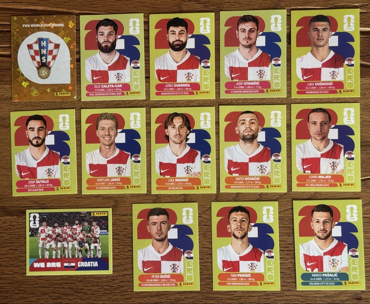 Panini Sammelbilder & Trading cards: Panini Sticker WM 2026 - Kroatien – Neu (gemäss Beschreibung) aus Mägenwil von Goldfire