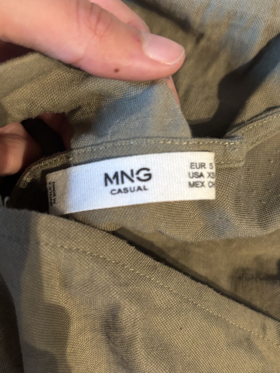 Mango Jumpsuits: Combinaison verte sauge Mango, taille S – Gebraucht aus Tavannes von callie.mcli 3