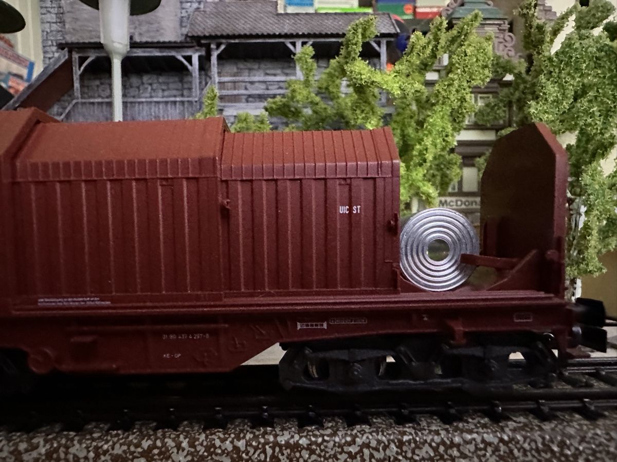 Märklin Modellini di ferrovie: Märklin 4693 DB Telekophaubenwagen – Usato da Lupsingen venduto da New-Haven 1