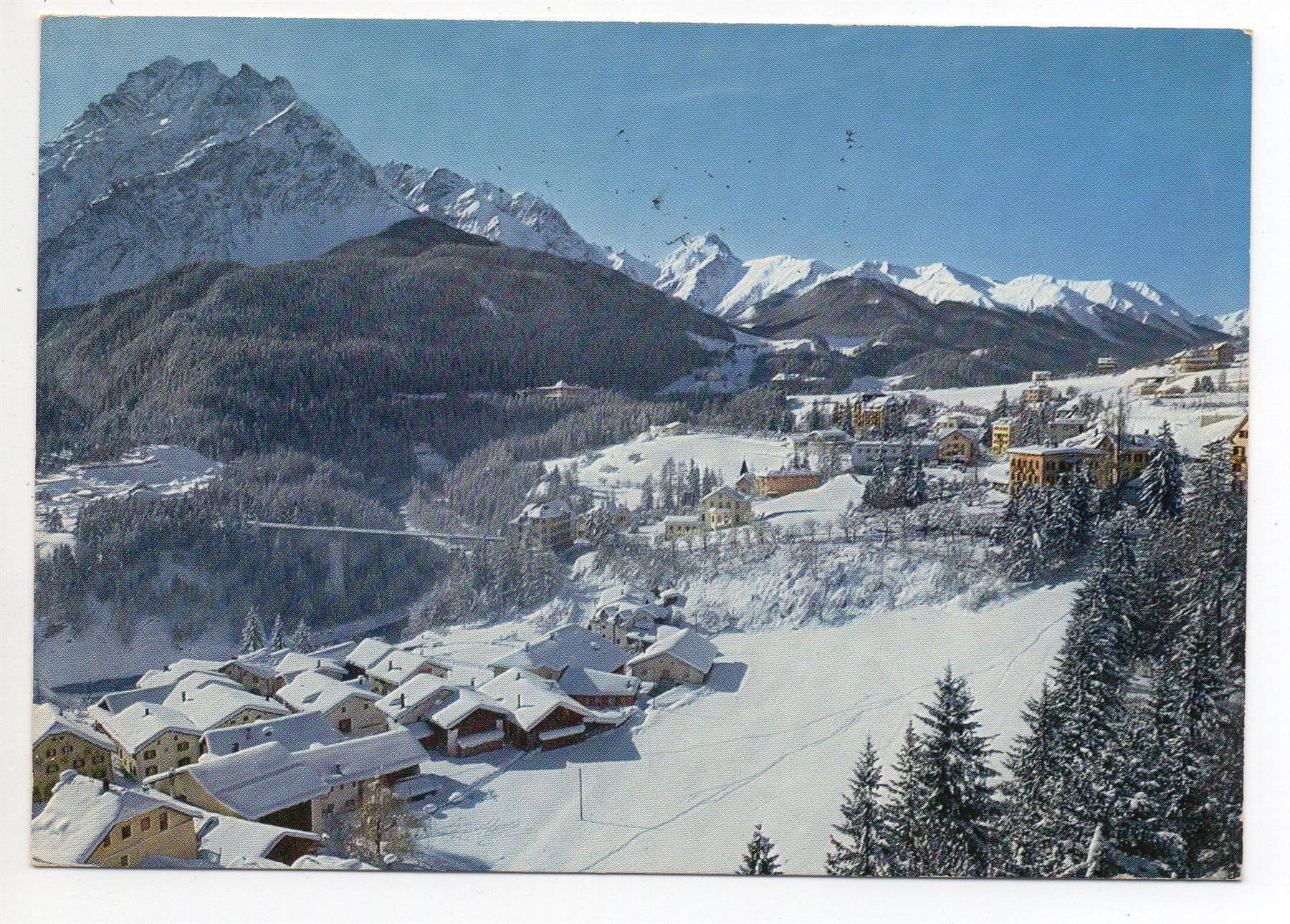 Cartoline postali: SCUOL-TARASP-VULPERA im Winter – Usato da Jona venduto da philajona