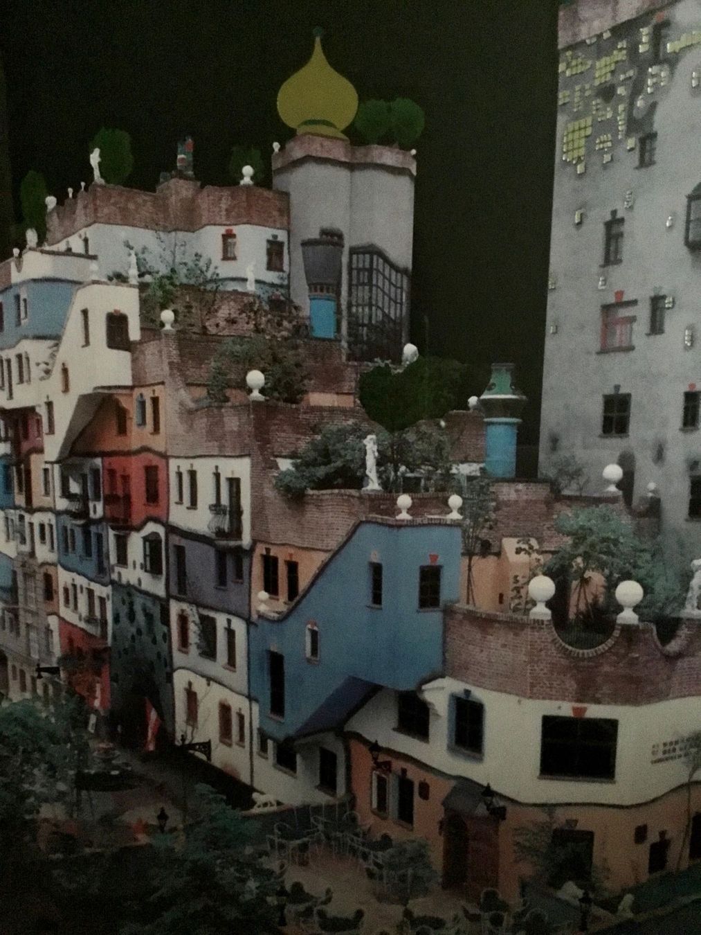 Grafiken & Lithographien: Bild Siebdruck Hundertwasser – Gebraucht aus Wettswil von ann_hd9g 3