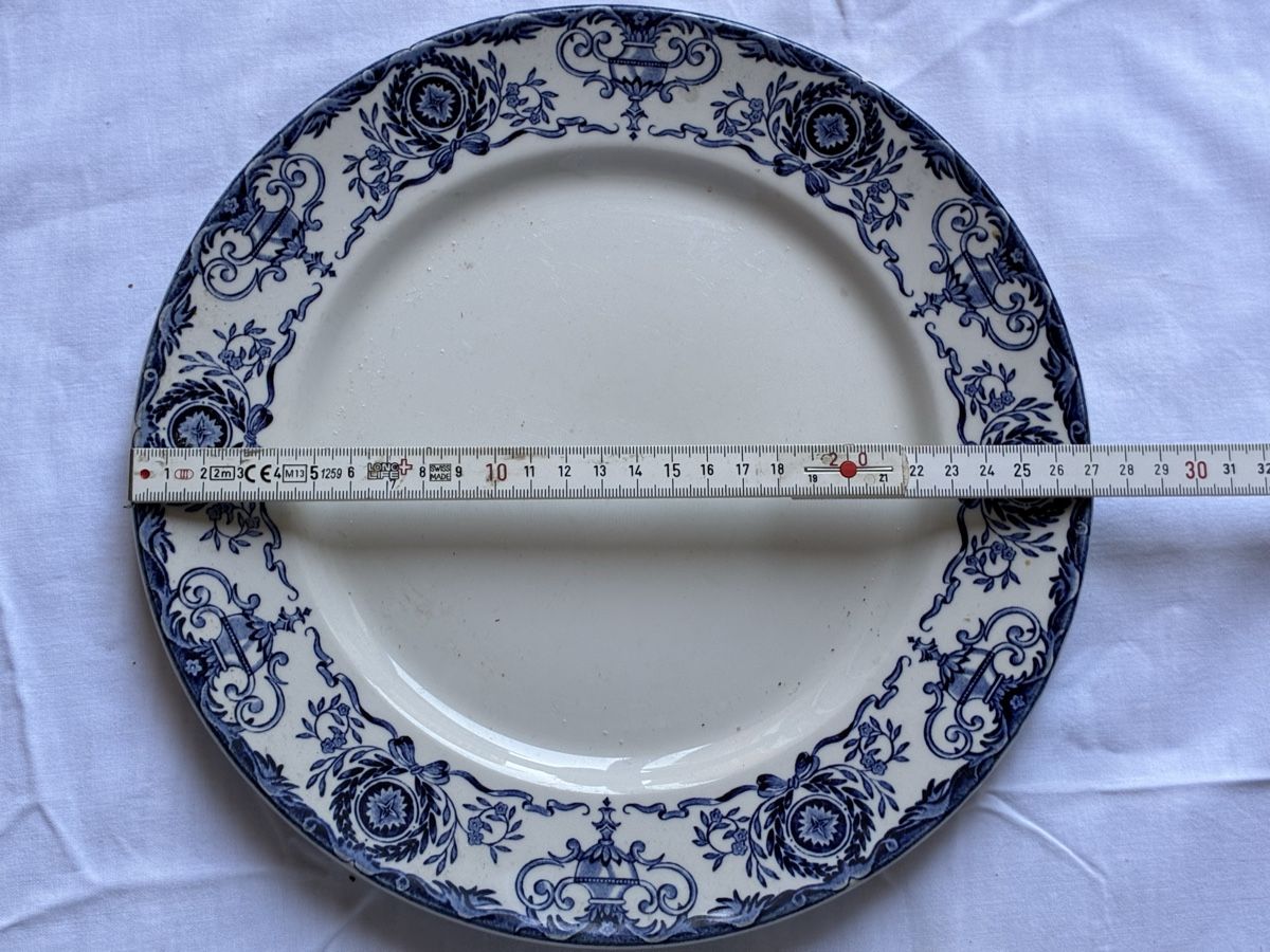 Piatti: Decorative plate blue pattern diameter 25 cm – Nuovo (secondo la descrizione) da Basel venduto da len_2nyv 1