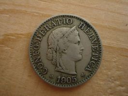 (S1) 5 Rappen 1905