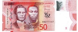 Jamaika 50$ 2023 P-W96 COMM. UNZ Serie BU