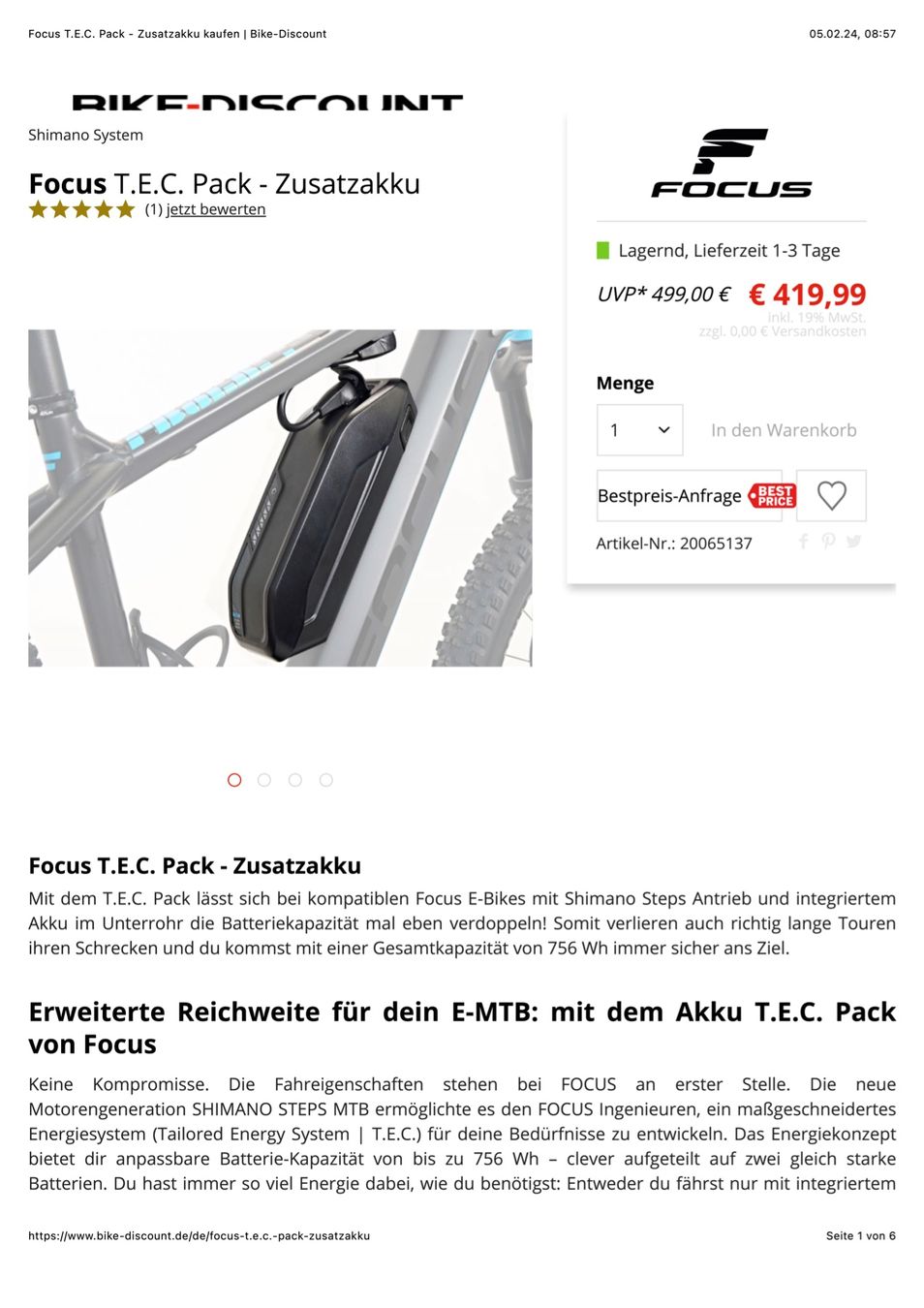 Focus Biciclette: Focus Jam2 6.8 Plus grey matt/black matt (2019) – Usato da Lungern venduto da Gjump 7
