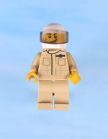 LEGO Minifiguren Mini Cooper S Rally Driver