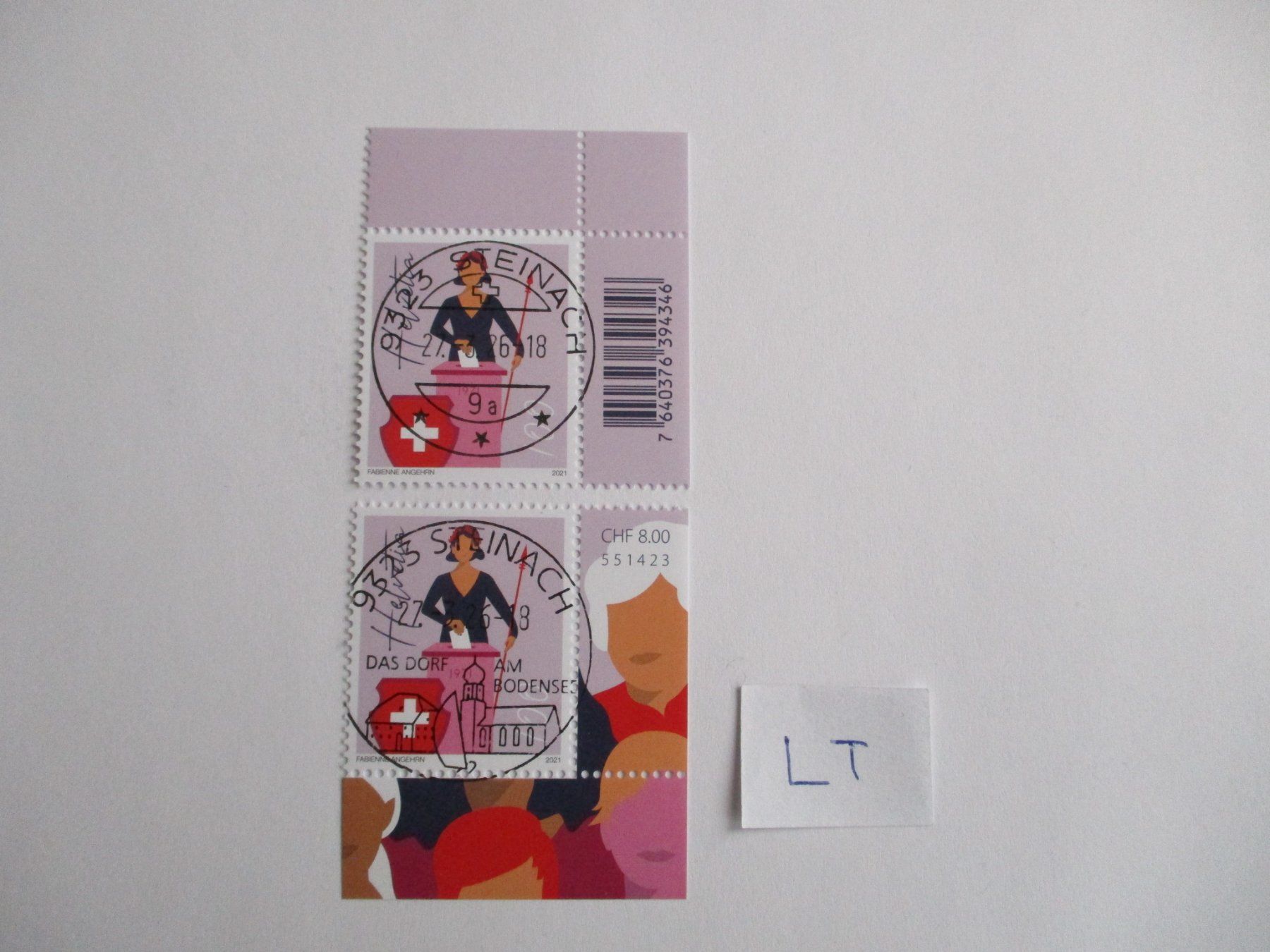 Alle Briefmarken: Voll Letzttagsstempel der Poststelle 9323 Steinach – Gebraucht aus Langnau b. Reiden von Aktuell88