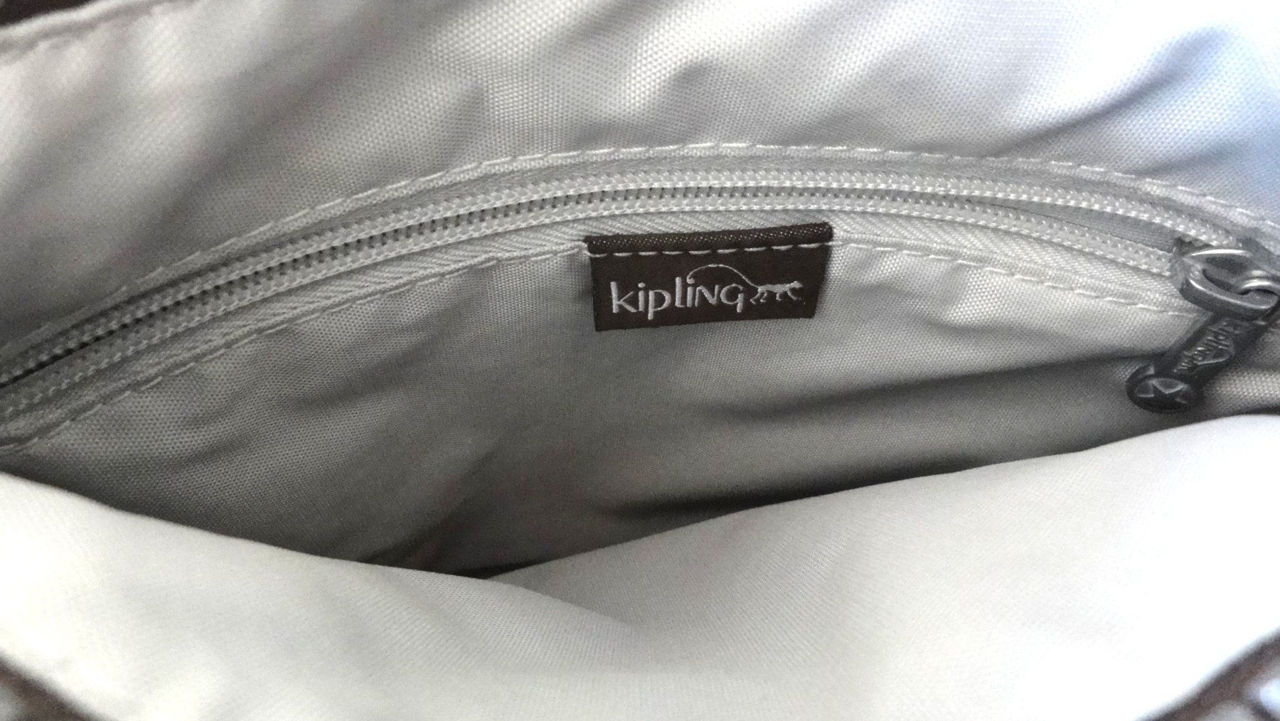 Kipling Borse: Stofftasche KIPLING, dunkelbraun – Usato da Samedan venduto da chickenrun01 4
