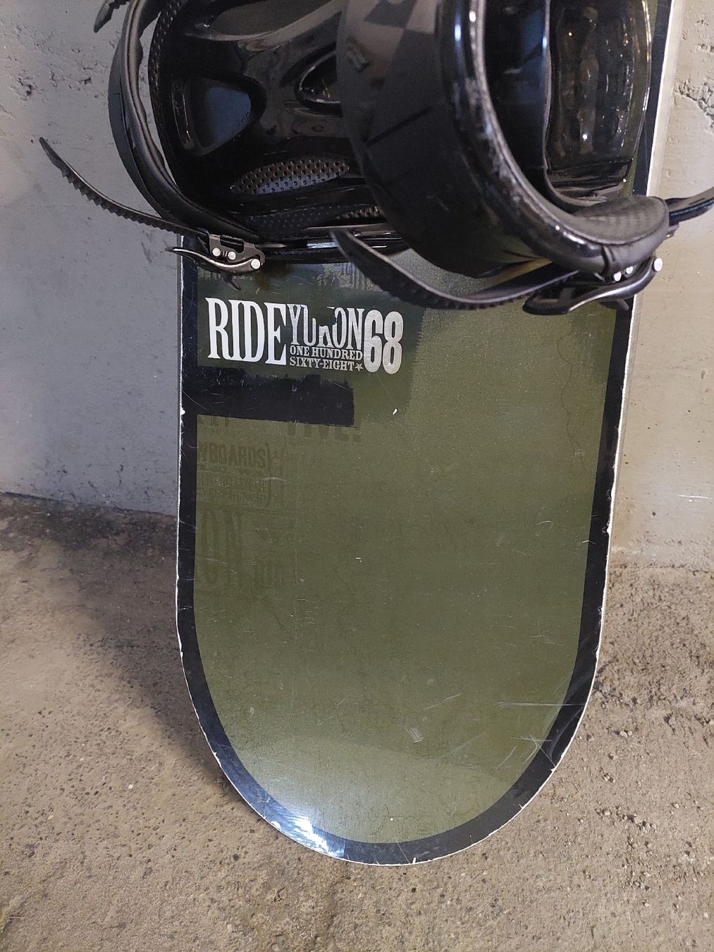 Board: Ride Yukon Snowboard mit Bindung, Länge 165cm – Usato da St. Moritz venduto da psina20 3