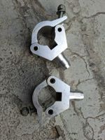 Aluminium Rohrschellen mit Zapfen truss f31 zwei Stück gebr