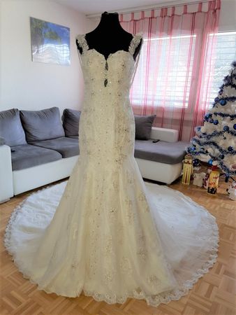 Brautkleid EIGNER, Gr. 36, Ivory NEU - AUSVERKAUF!!!