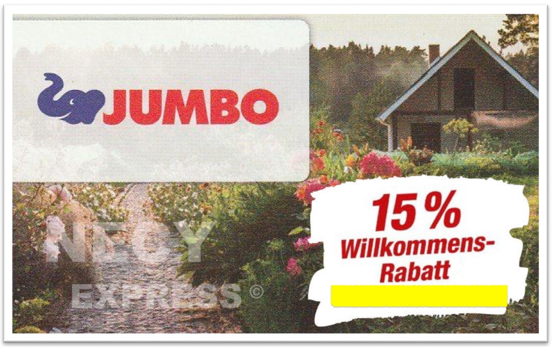 Gutscheine: JUMBO Gutschein 15% – Neu (gemäss Beschreibung) aus Zürich von NecyExpress