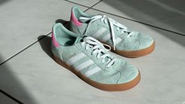 Adidas Gazelle Gr 38 mint/rosa