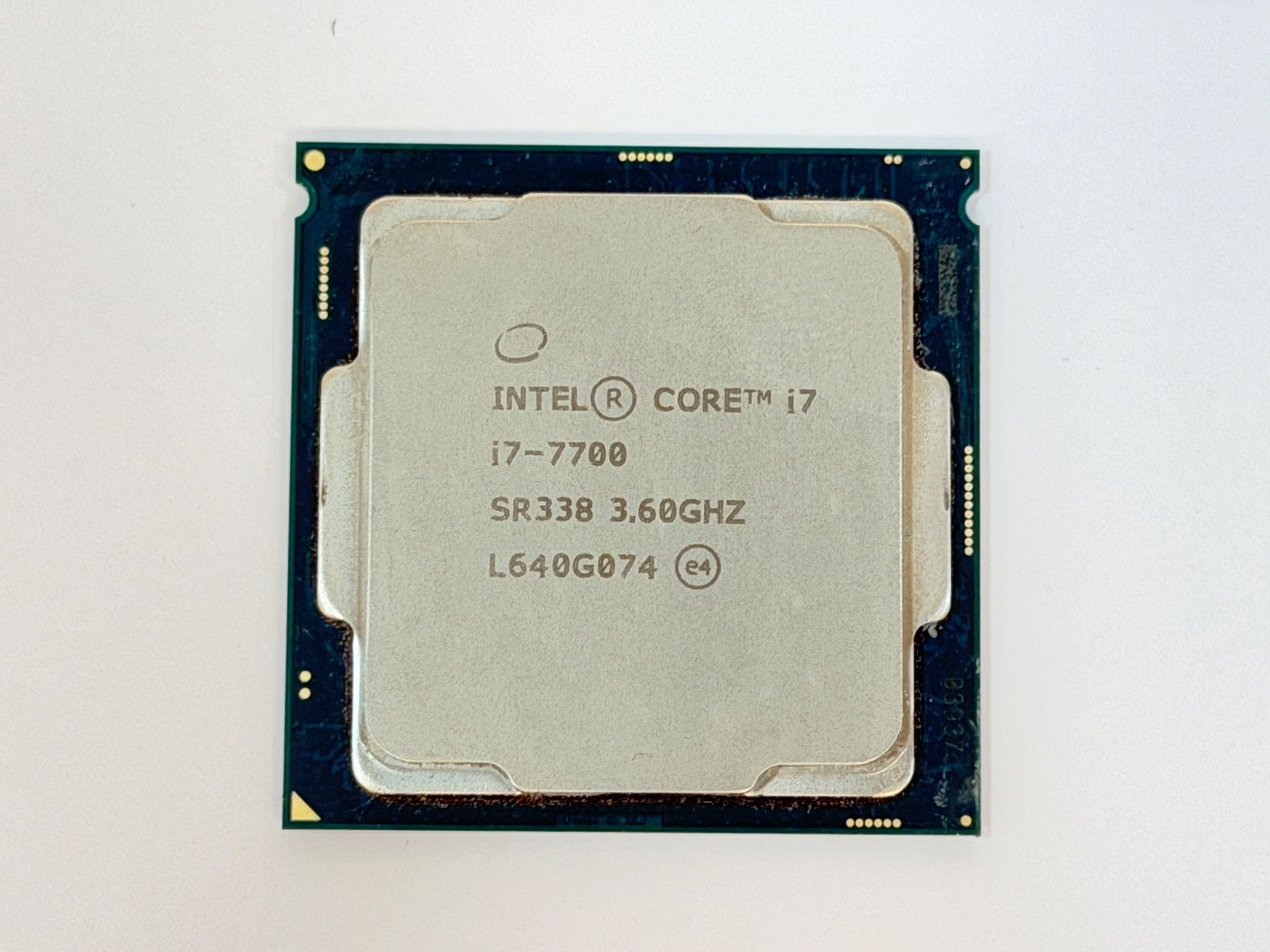 Intel Elektronikbauteile: CPU Intel Core i7 7700, 8 MB Cache, 3.60 GHz – Gebraucht aus Lachen SZ von alcom-electronics