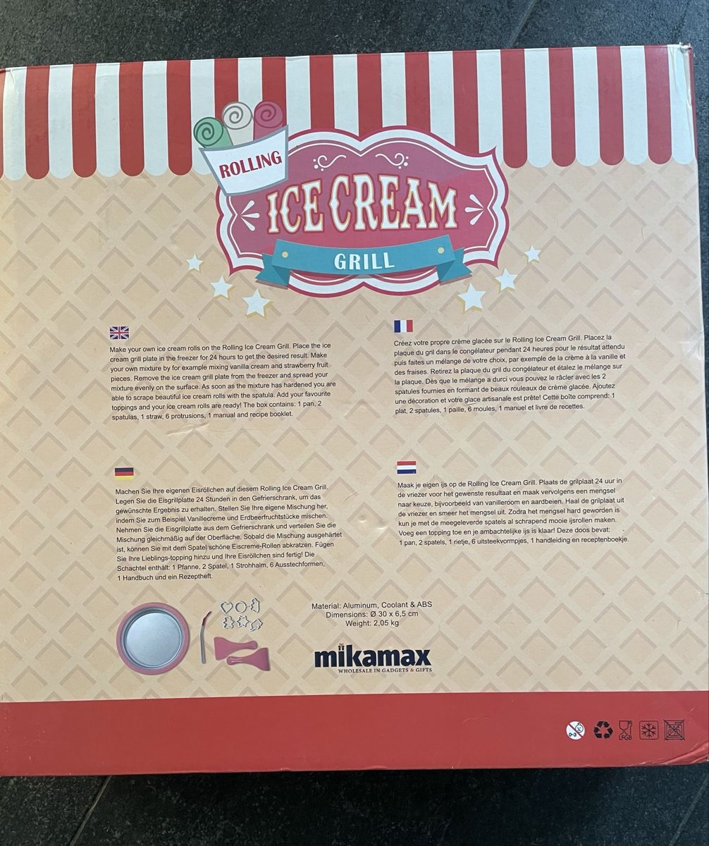 Giocattoli: Ice Cream Grill nie gebraucht – Nuovo (secondo la descrizione) da Bettlach venduto da A-M 1